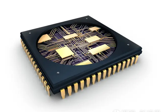 Gives an unobstructed view of the inside of the chip