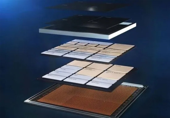 Multi-chip stacked packaging technology